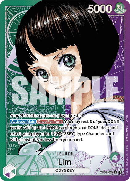 OP09-022, L, Lim (Alternate Art)