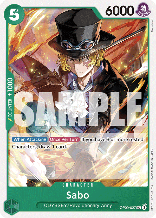 OP09-027, UC, Sabo