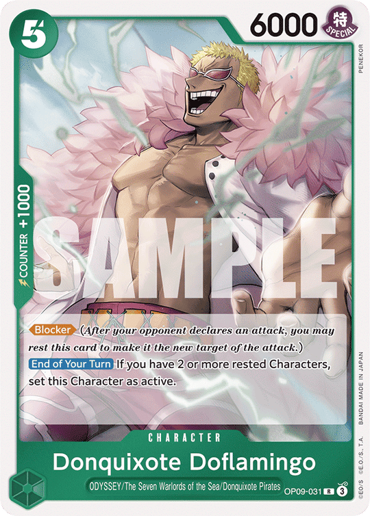 OP09-031, R, Donquixote Doflamingo