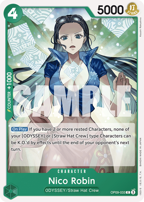 OP09-033, C, Nico Robin