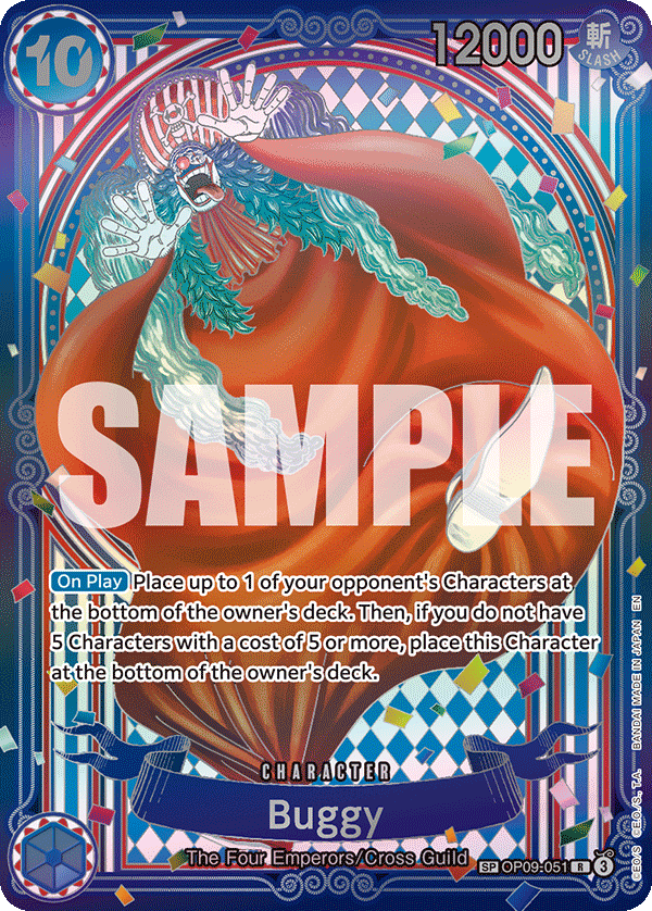 OP09-051, R, Buggy (OP14 Special Rare)