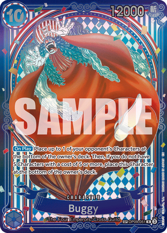 OP09-051, R, Buggy (OP14 Special Rare)
