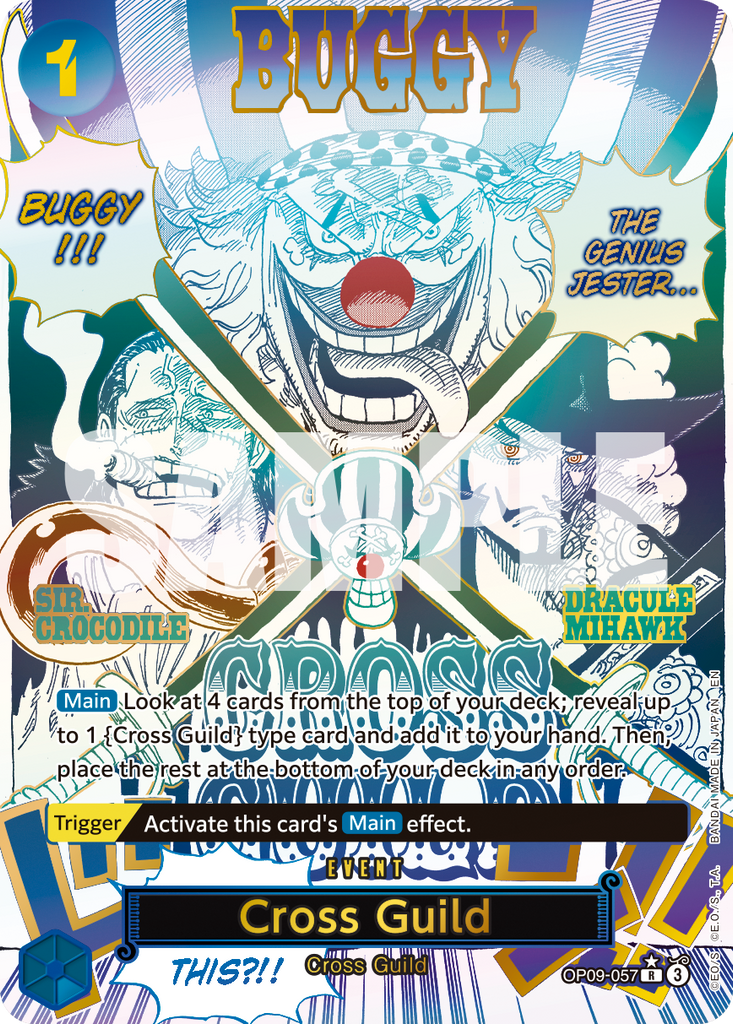 OP09-057, R, Cross Guild (PRB02 Special Rare)