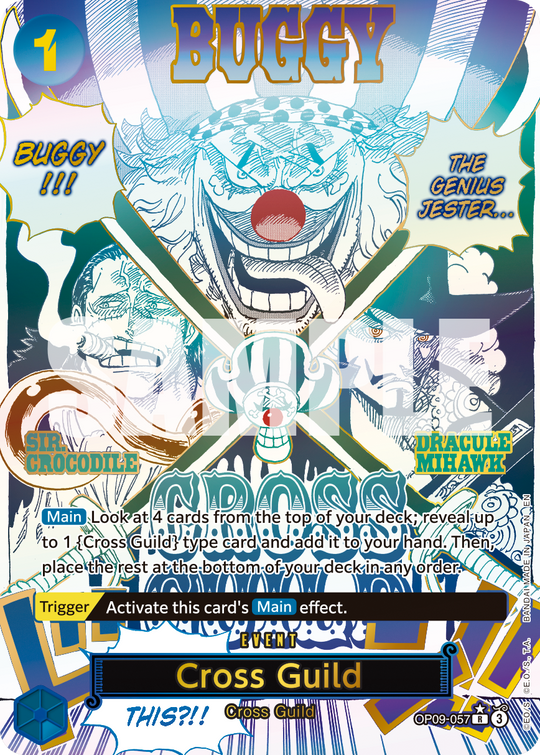 OP09-057, R, Cross Guild (PRB02 Special Rare)