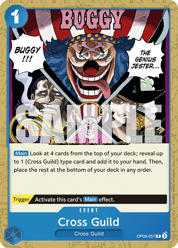 OP09-057, R, Cross Guild (ST25)