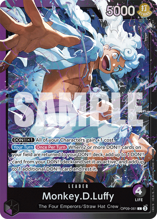 OP09-061, L, Monkey.D.Luffy (ST26)
