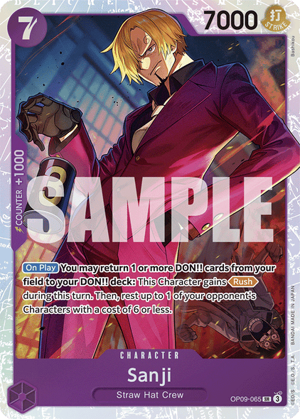 OP09-065, SR, Sanji