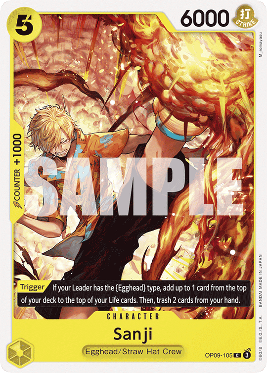 OP09-105, C, Sanji