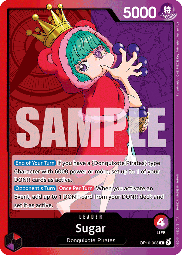 OP10-003, L, Sugar