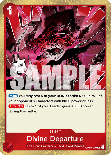 OP10-019, R, Divine Departure