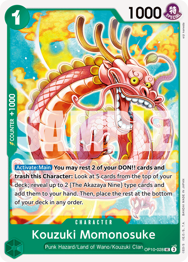 OP10-028, UC, Kouzuki Momonosuke