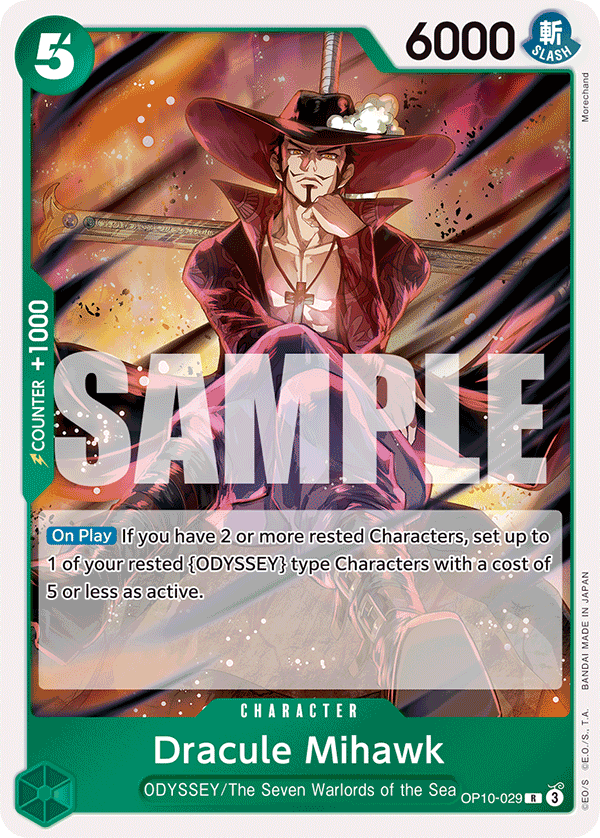 OP10-029, R, Dracule Mihawk