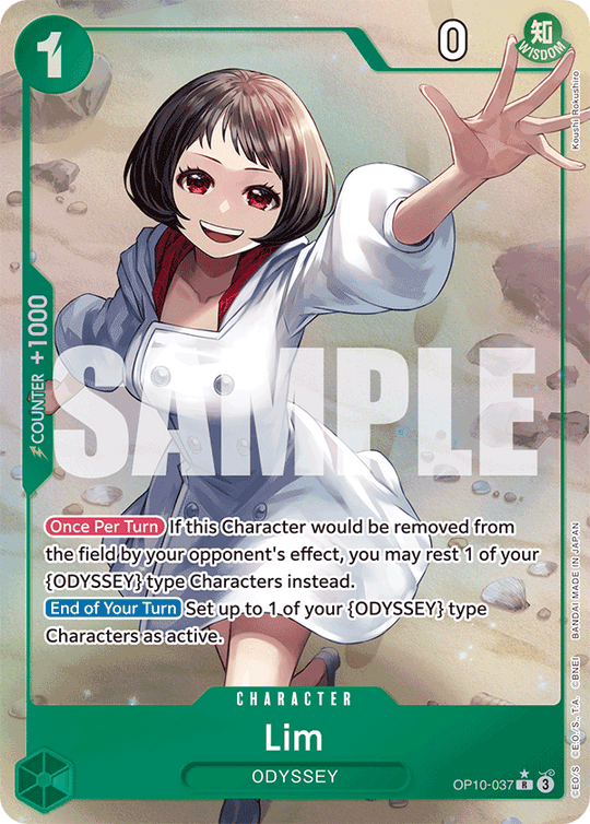 OP10-037, R, Lim (Alternate Art)