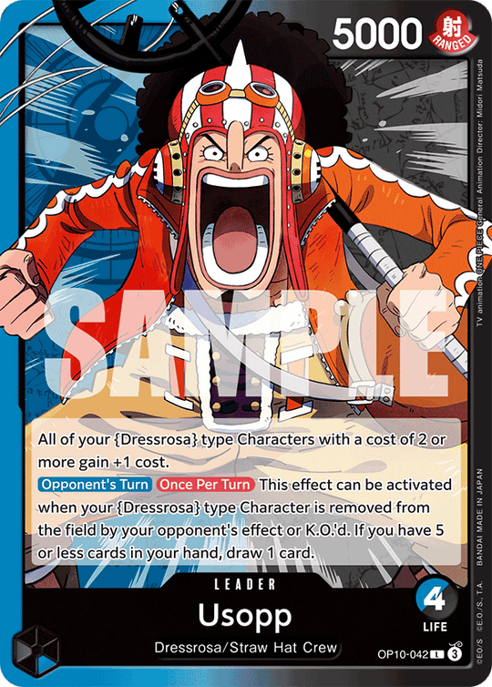 OP10-042, L, Usopp