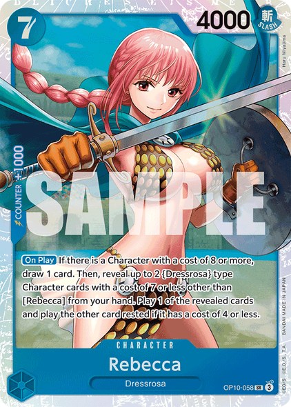 OP10-058, SR, Rebecca