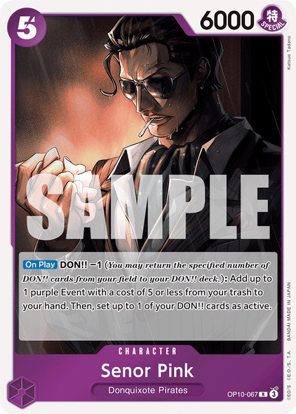 OP10-067, R, Senor Pink