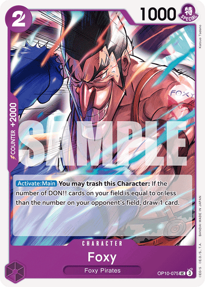 OP10-075, UC, Foxy