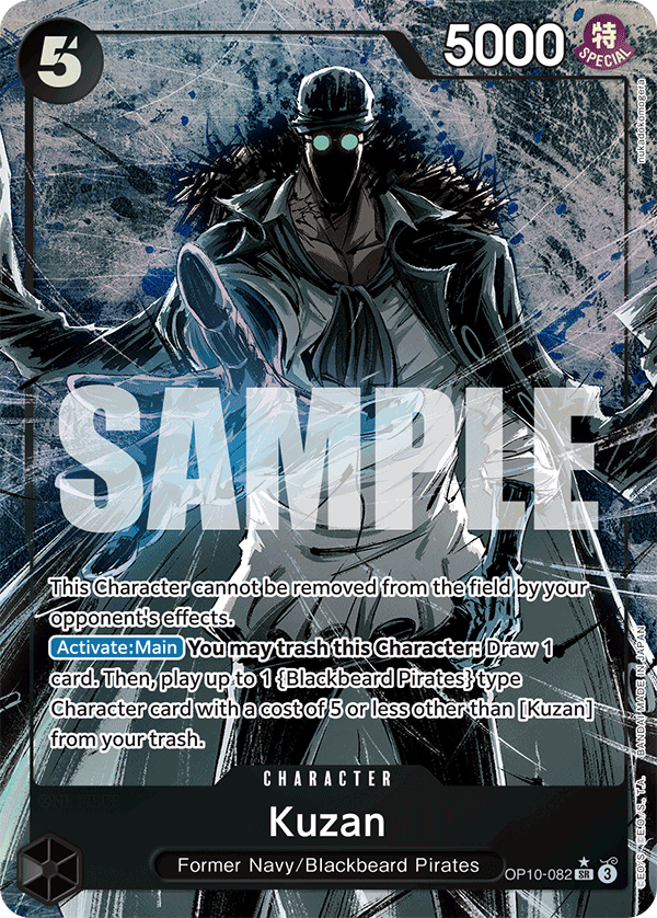 OP10-082, SR, Kuzan (Alternate Art)