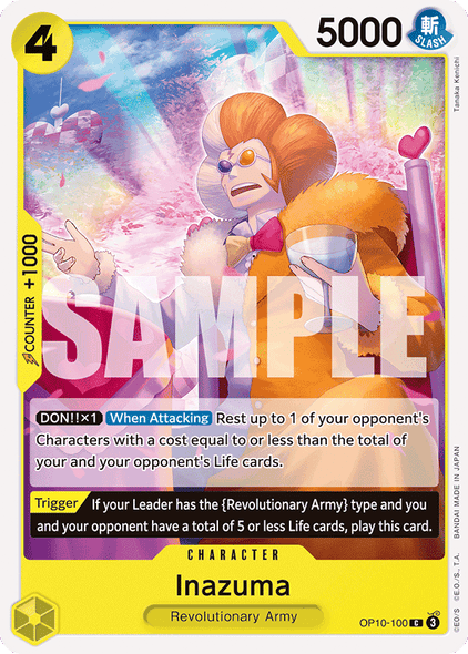 OP10-100, C, Inazuma