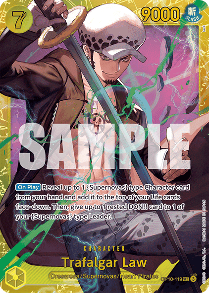 OP10-119, SEC, Trafalgar Law (PRB02)