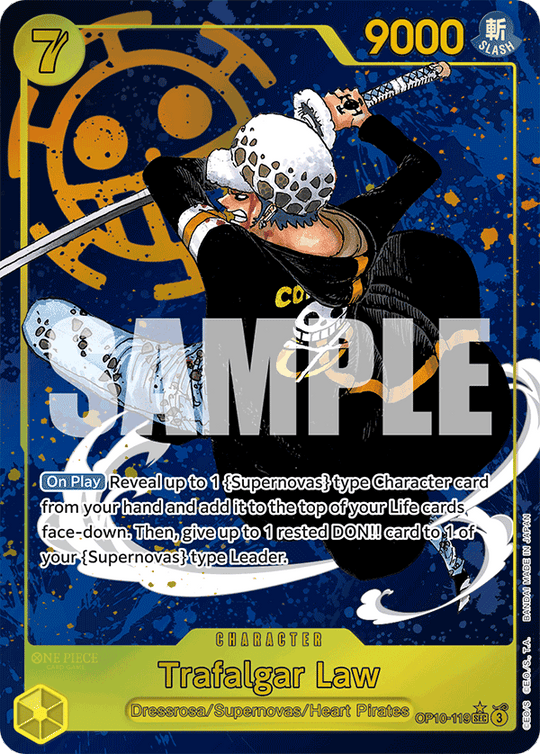 OP10-119, SEC, Trafalgar Law (Alternate Art)