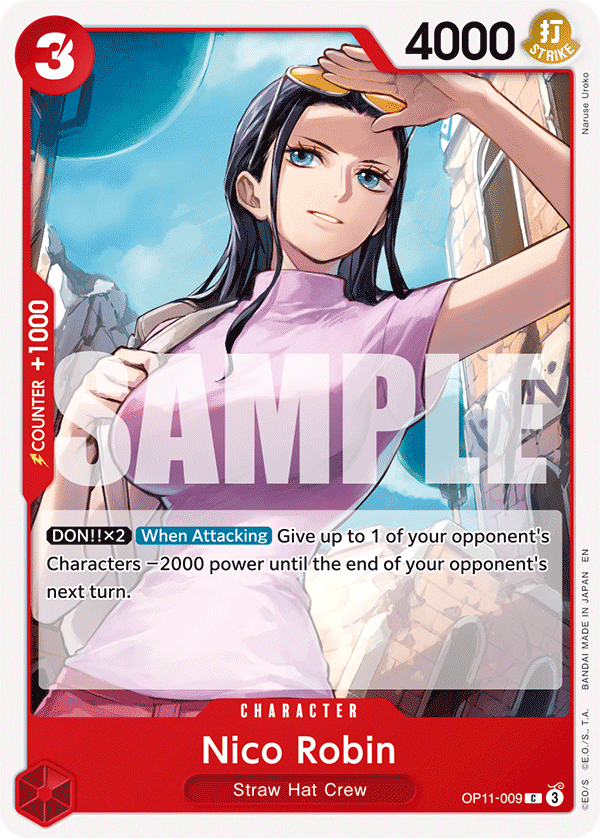 OP11-009, C, Nico Robin