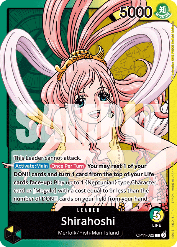 OP11-022, L, Shirahoshi