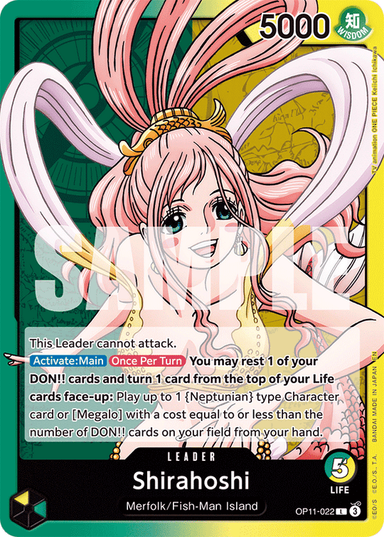 OP11-022, L, Shirahoshi