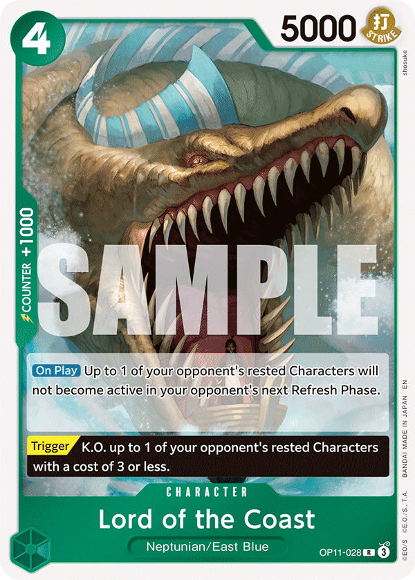OP11-028, R, Lord of the Coast