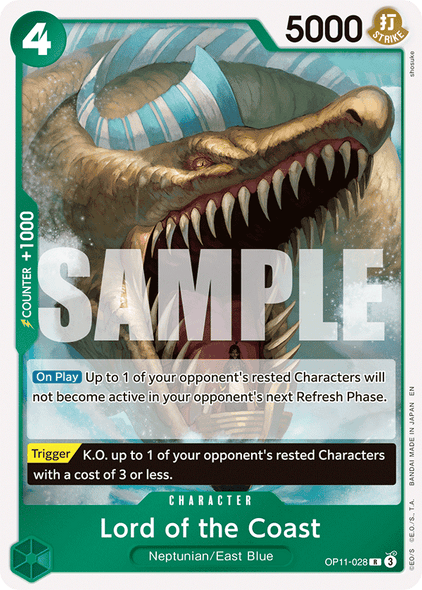 OP11-028, R, Lord of the Coast