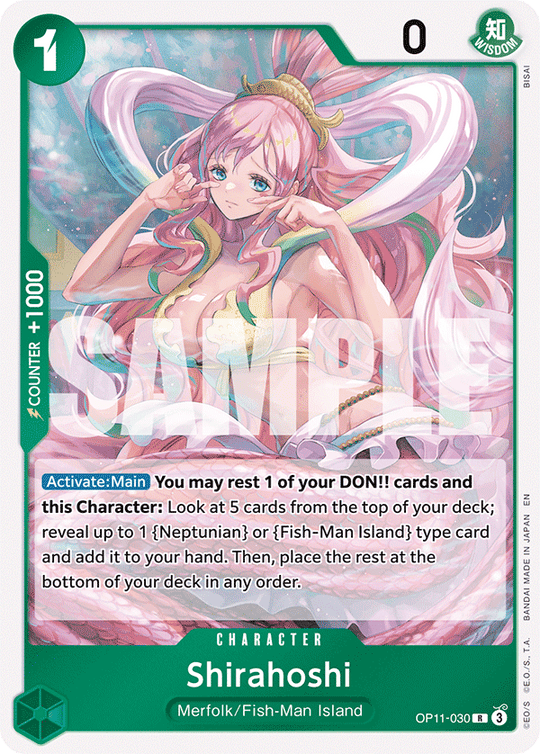 OP11-030, R, Shirahoshi