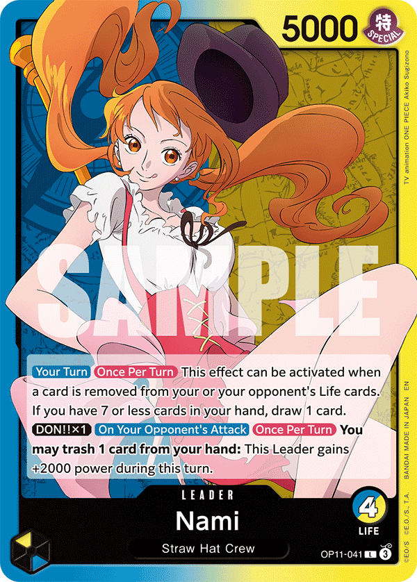 OP11-041, L, Nami