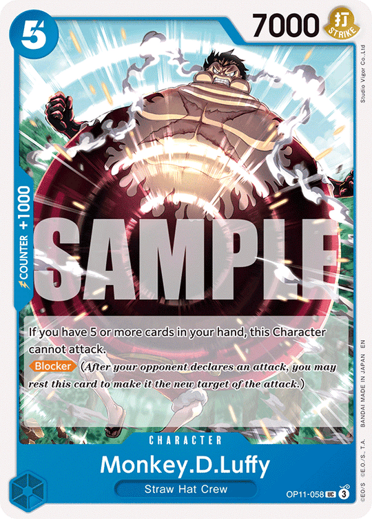 OP11-058, UC, Monkey.D.Luffy