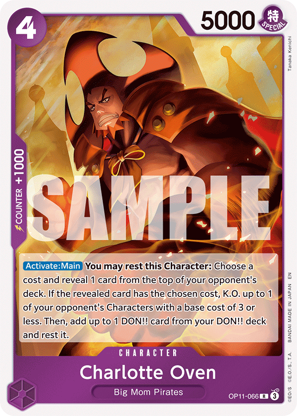 OP11-066, R, Charlotte Oven