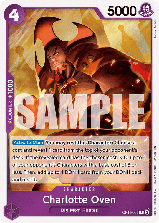 OP11-066, R, Charlotte Oven