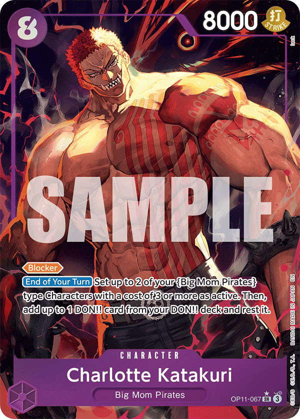 OP11-067, SR, Charlotte Katakuri (Alternate Art)