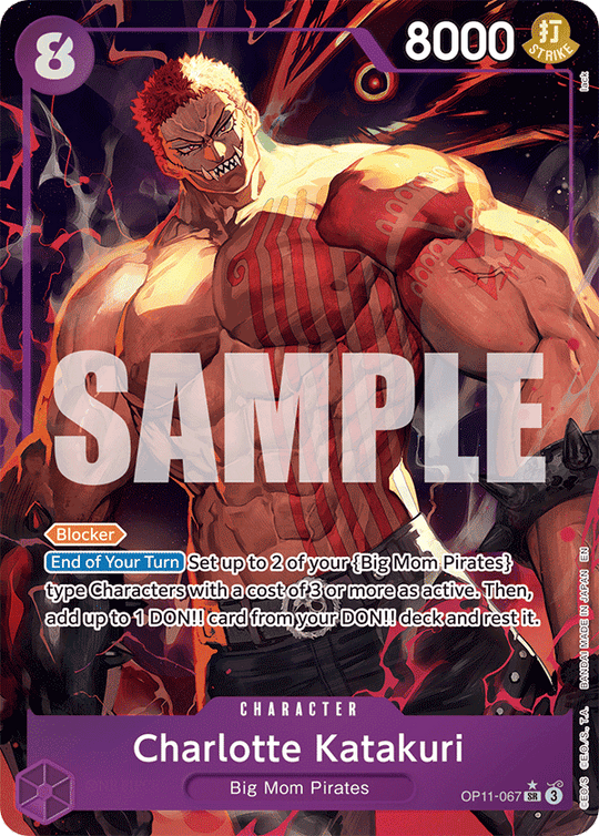 OP11-067, SR, Charlotte Katakuri (Alternate Art)