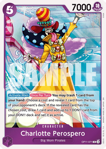 OP11-071, R, Charlotte Perospero