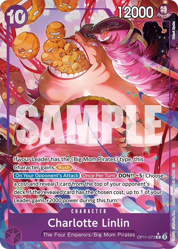 OP11-073, R, Charlotte Linlin (Alternate Art)