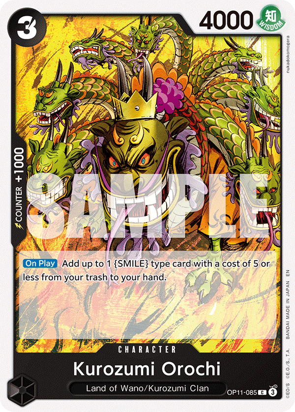 OP11-085, C, Kurozumi Orochi
