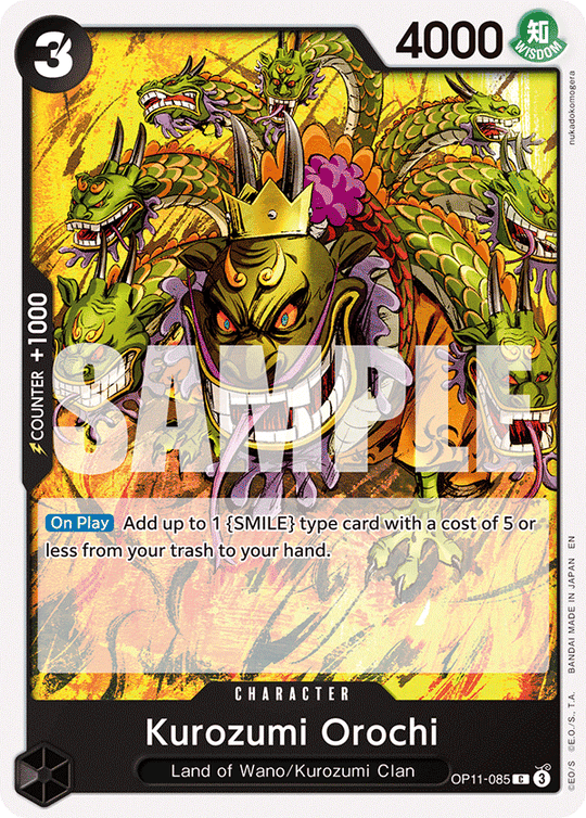 OP11-085, C, Kurozumi Orochi