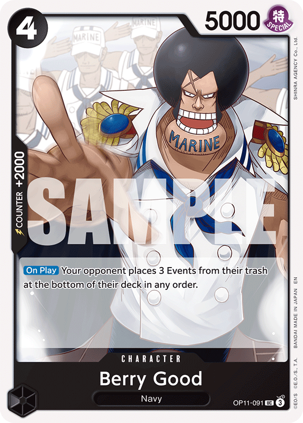 OP11-091, UC, Berry Good