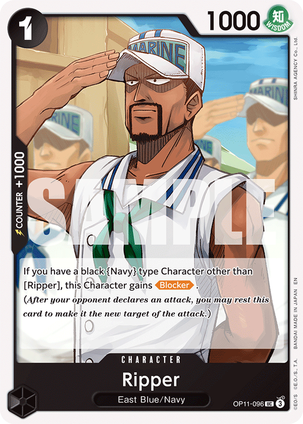OP11-096, UC, Ripper