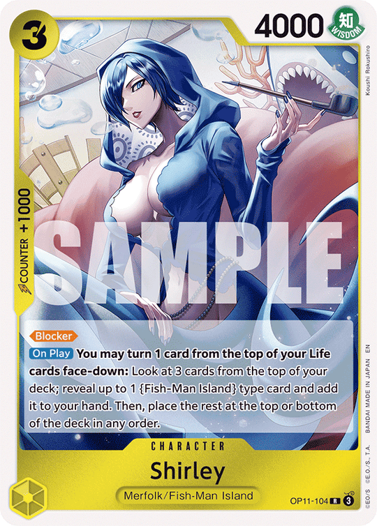 OP11-104, R, Shirley