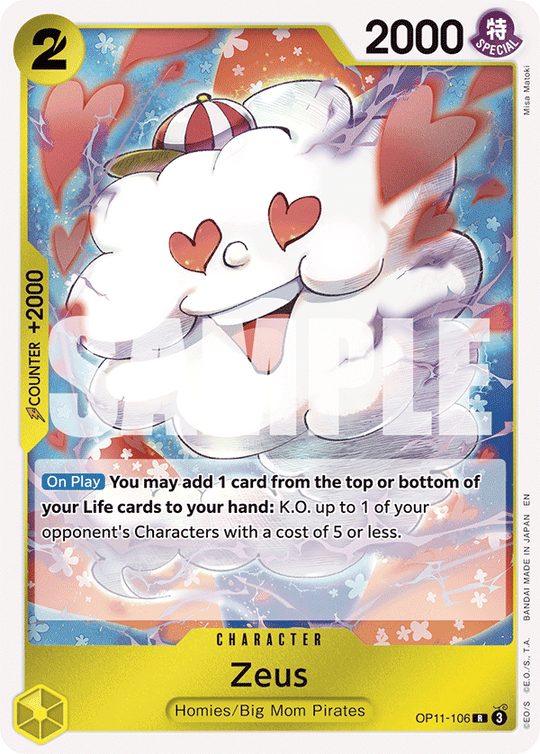 OP11-106, R, Zeus