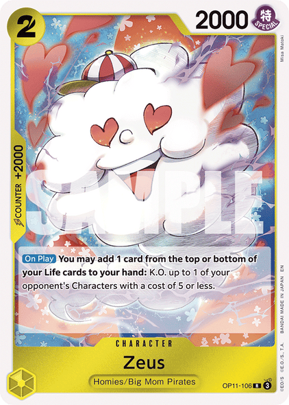 OP11-106, R, Zeus