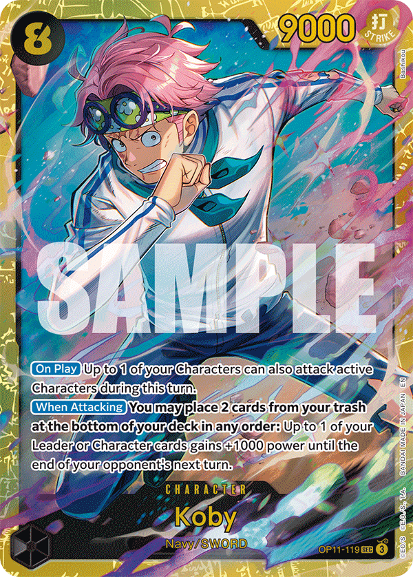 OP11-119, SEC, Koby