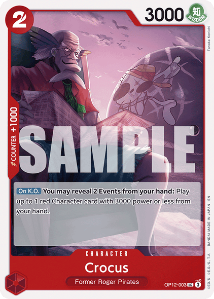 OP12-003, UC, Crocus