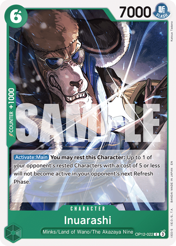 OP12-022, C, Inuarashi