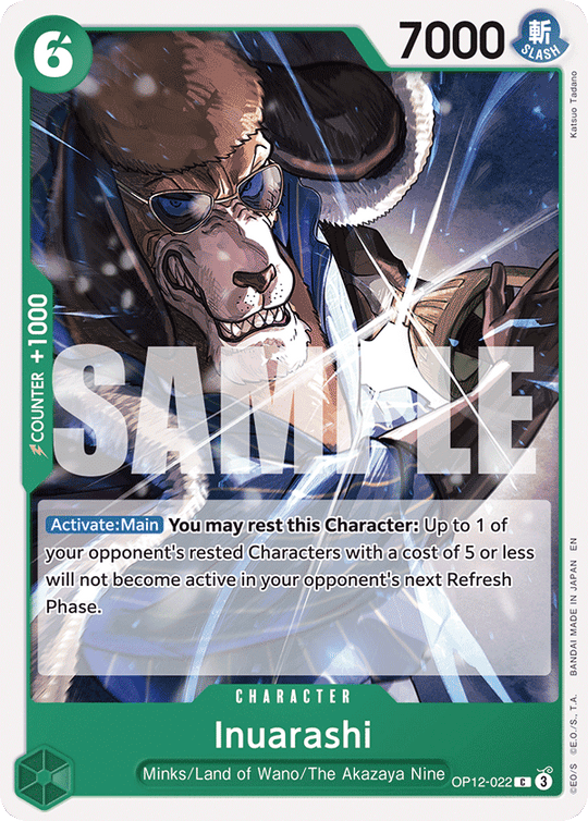 OP12-022, C, Inuarashi